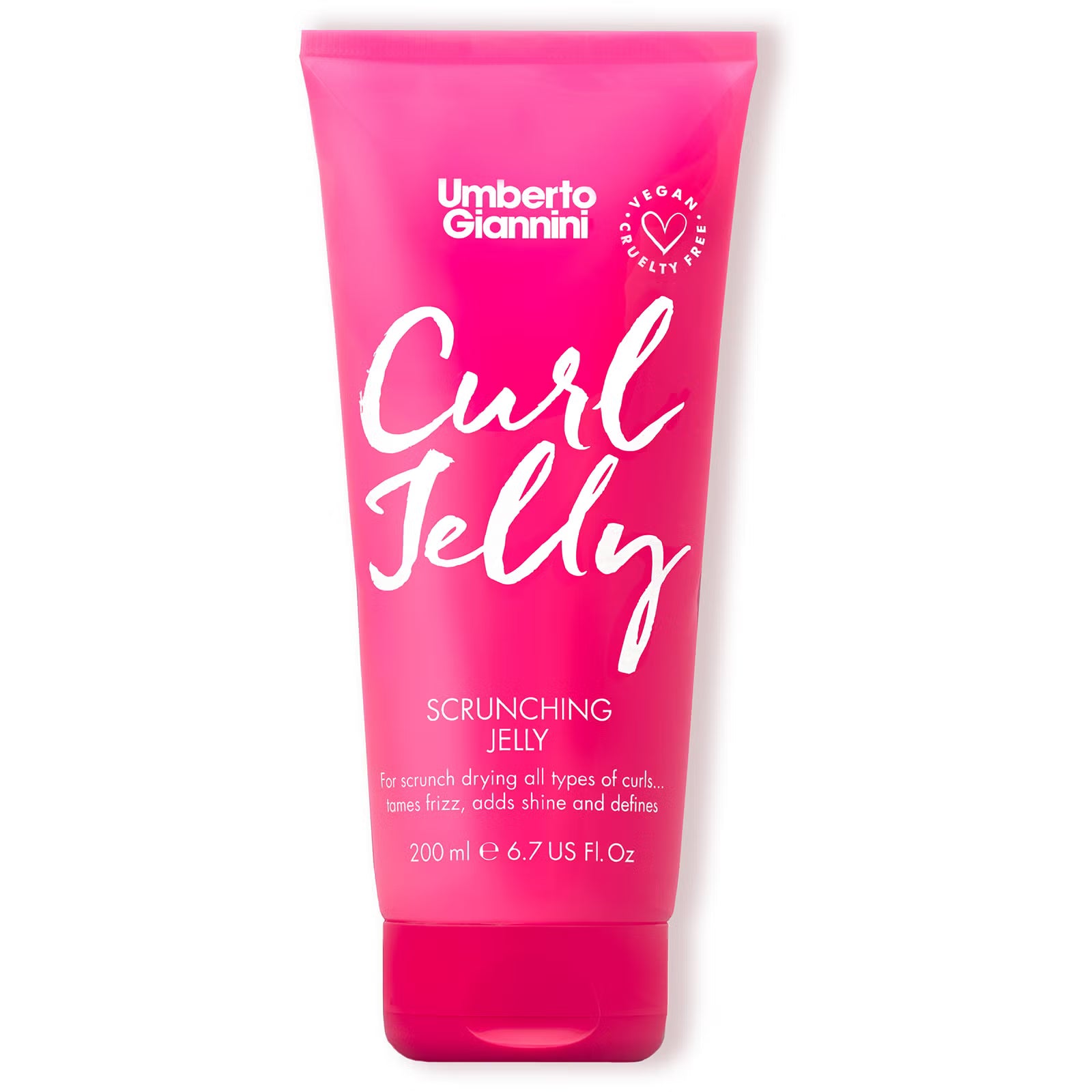Gel coiffant Umberto Giannini Curl Jelly, pour cheveux bouclés ou ondulés - 200 ml