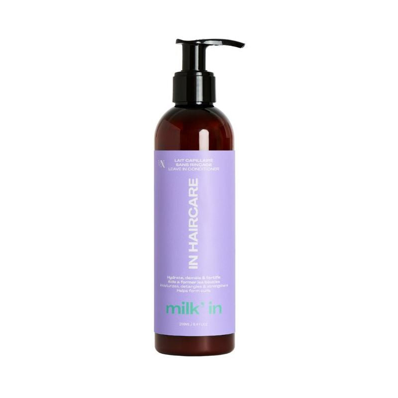 LEAVE-IN : MILK’ IN - DÉFINIT LES BOUCLES, HYDRATE ET FORTIFIE - 250ML