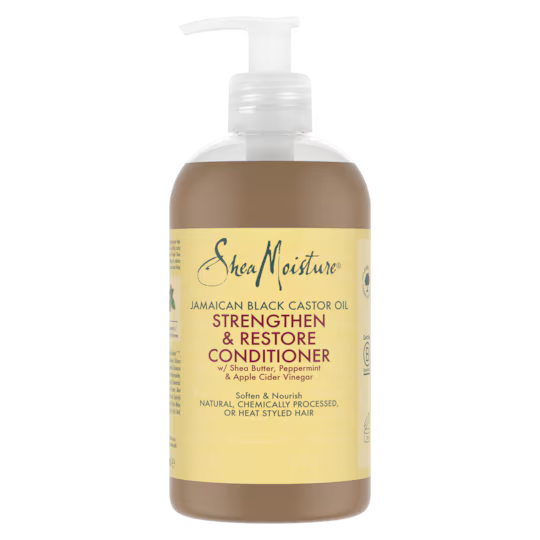 Shea Moisture Après-shampooing à l'Huile de Ricin Noir de la Jamaïque - 384ml