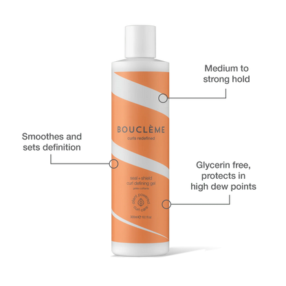 Gel Définisseur de Boucles Bouclème Seal + Shield 300 ml