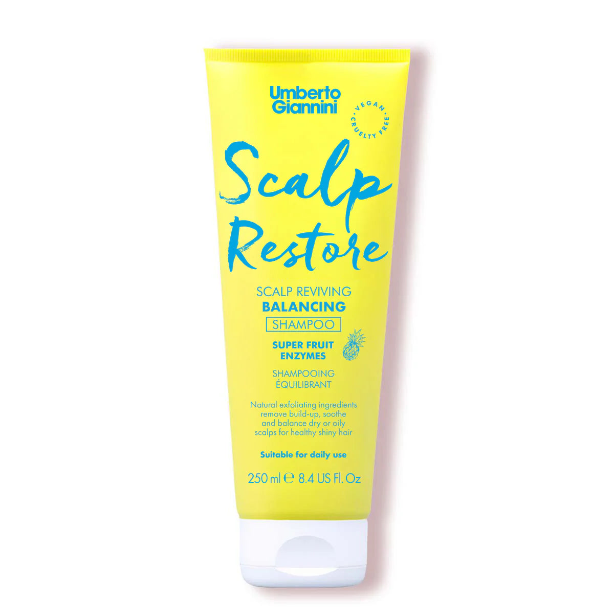 Shampooing apaisant et réparateur Scalp Restore Umberto Giannini - 250ML