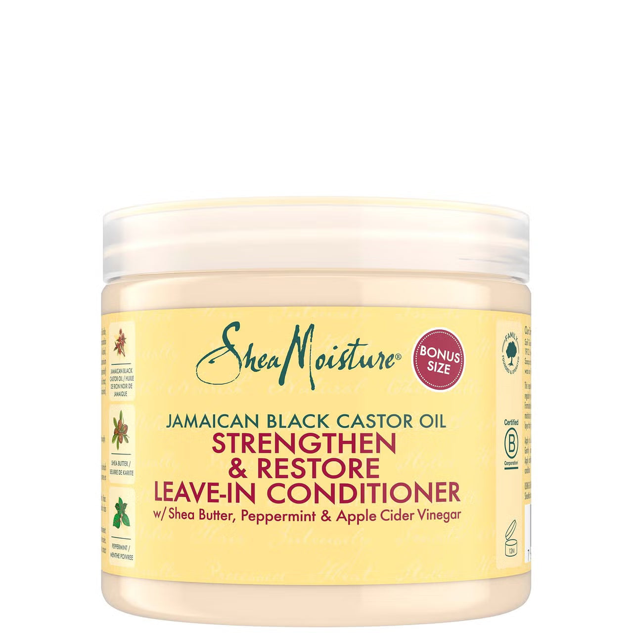 Leave-IN Sans Rinçage Stimulant & Réparateur Intense à l'Huile de Ricin Noir de Jamaïque - 431ml