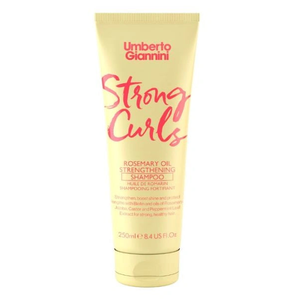 Umberto Giannini Strong Curls Shampooing à l’Huile de Romarin - 250 ml